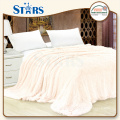 GS-FFPVB-5 cheaper Embossed plain winter blankets for double bed